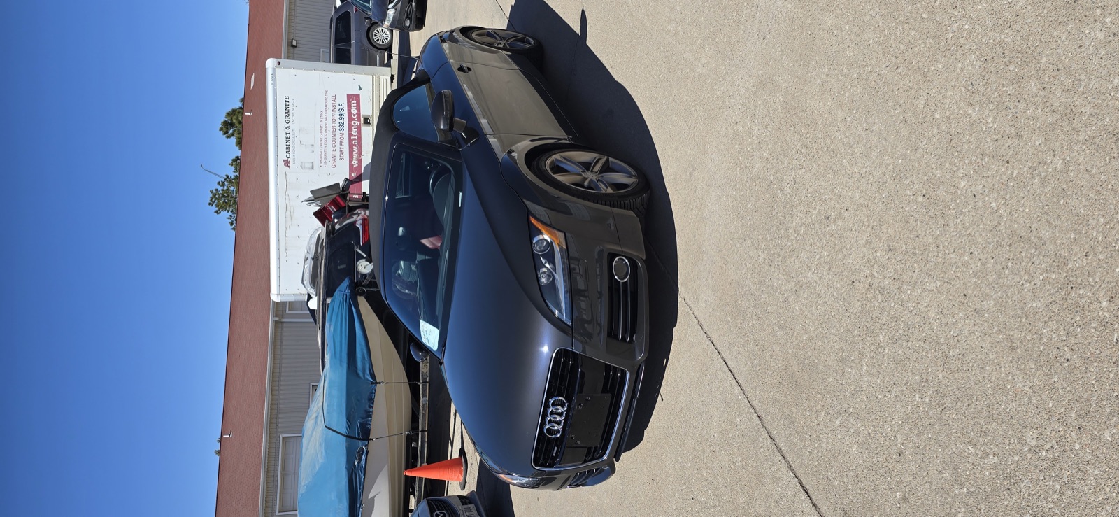 Detailed Audi sedan