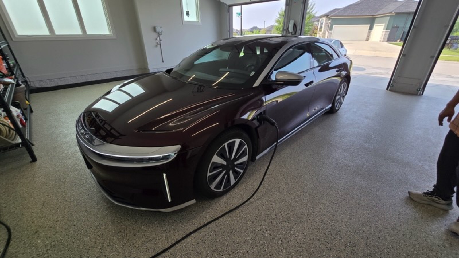 Detailed Lucid sedan